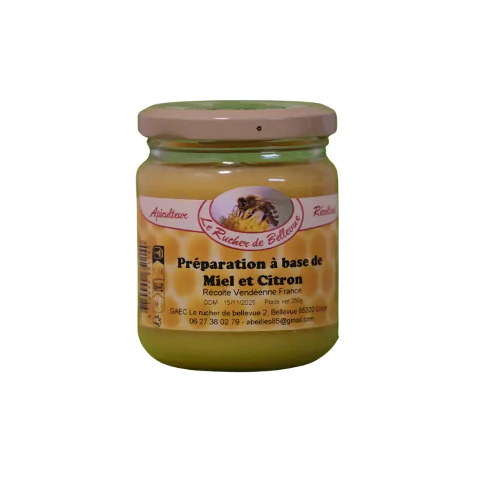 Préparation de Miel et Citron 250g