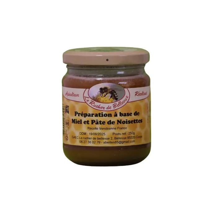 Préparation de Miel et Noisette 250g